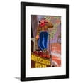 thumbnail image 1 of Vegas Vic Cowboy Neon Sign, Fremont Experience, Las Vegas Framed Print Wall Art By Michael DeFreitas, 1 of 5