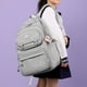 thumbnail image 4 of Mochila de viaje sencilla de gran capacidad, ligera, informal, para niñas, para estudiantes de secundaria y preparatoria, 4 of 6