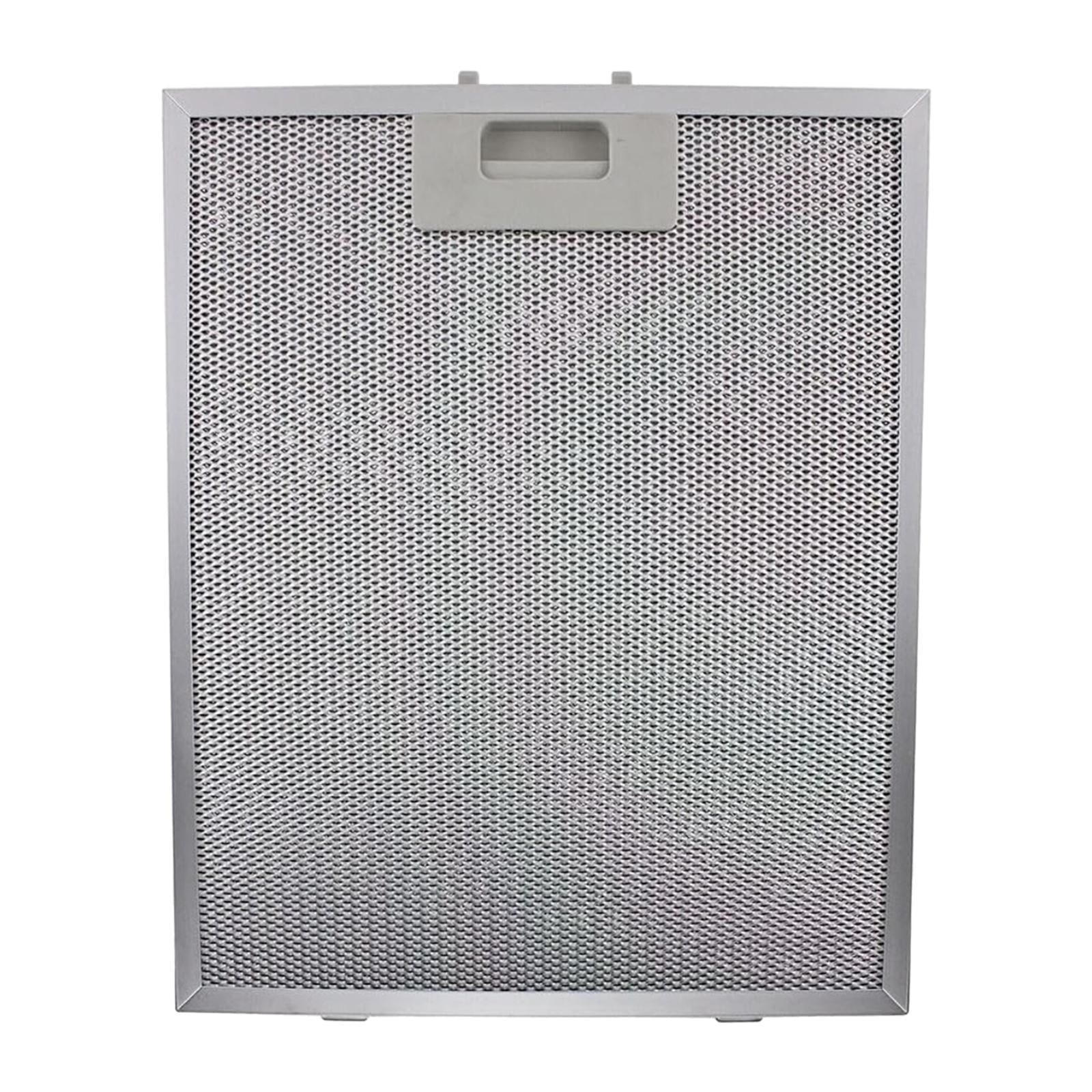 2 Pieces Range Hood Filters Grease Filter Kitchen Oil Filters Reusable Aluminum Mesh for Home Restaurant Kitchens