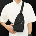 thumbnail image 2 of Men Sling Bag Crossbody Shoulder Bag for Hiking Daypack Waterproof Nylon Sling Chest Bag, 2 of 5