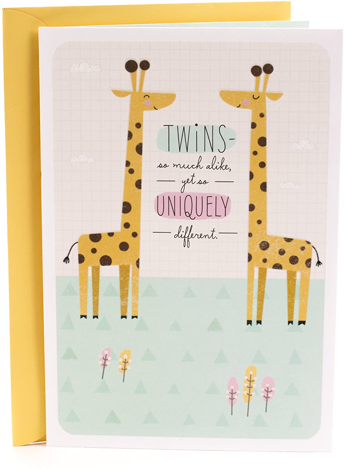 Hallmark Baby Shower Card (Congratulations Twins) 399RZB1032