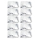 thumbnail image 2 of 10 gorros de ducha de aluminio para acondicionamiento profundo del cabello, para uso doméstico y de salón., 2 of 14