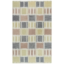 Rizzy Rugs Tetra Area Rug TET104 Beige Cubes Squares 8' 9" x 11' 9" Rectangle