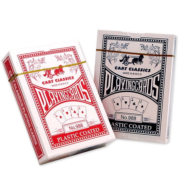 Playing Cards, 2 Pack, Decks of Cards Bulk, Poker Size Standard Index, for Blackjack, Euchre, Canasta Card Game, Casino Grade Poker Cards, Blue and Red