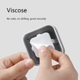 thumbnail image 4 of Toallero sin perforaciones Perchero Cocina Baño Pegamento impermeable Toalla adhesiva Tapón de almacenamiento, Blanco transparente Scienceny  HA3212-01B*2, 4 of 6