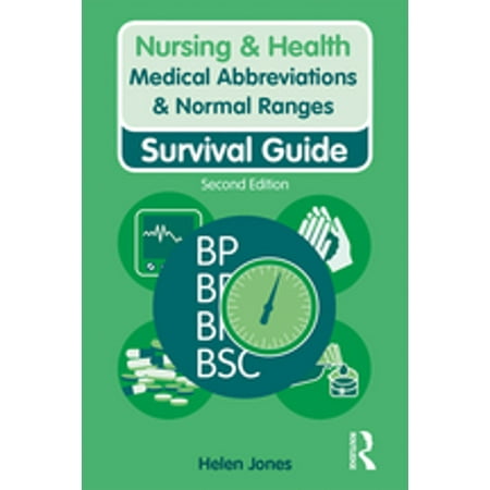Medical Abbreviations & Normal Ranges - eBook