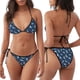 thumbnail image 3 of Fotbe Sea Sharks Traje de Baño para Mujer de Dos Piezas – Bikini Sexy de Tirantes Tipo Halter con Diseño Triangular, 3 of 6