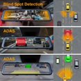 thumbnail image 4 of REXING M2 Smart BSD ADAS Dual Mirror Dash CAM 12 IPS Touch Screen, 1080p (Front+Rear), 4 of 4
