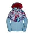 thumbnail image 1 of Spyder Girl's Conquer Jacket (Toddler/Little Kids) Frost 2T Toddler, 1 of 2