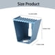 thumbnail image 3 of melotizhi Storage Rack Toothpaste Rack Wall Mounted Storage Rack Wall Lotion Bottle Hook Shampoo Bottle Rack Kitchen Wall Storage Rack Hand Soap Dispenser Wall Mounted Rack, White, 3 of 5