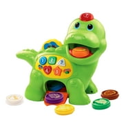 VTech Chomp & Count Dino مع الملحقات وألعاب الأطفال والأطفال الصغار