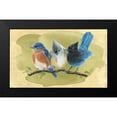 thumbnail image 2 of Warren, Annie 14x10 Black Modern Framed Museum Art Print Titled - Bird Perch III, 2 of 5