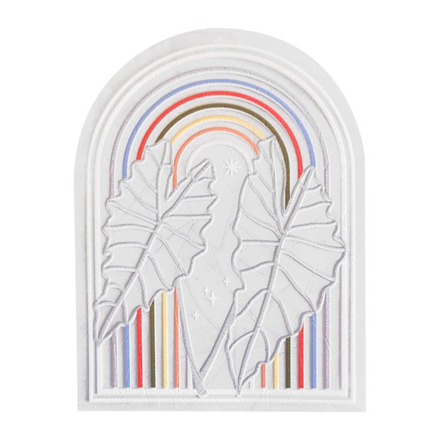 Rainbow Prism pegatinas de vidrio electrostático PVC ventana hogar calcomanía (RPS064) Ehuebsd Libre de BPA