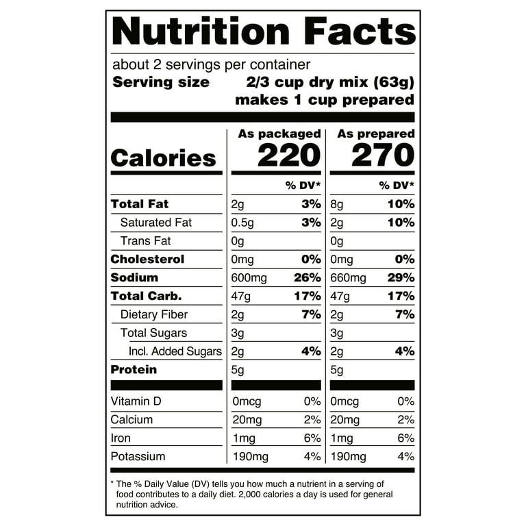 Great Value Gluten-Free Butter & Herb Rice Pasta & Sauce Mix, 4.4 oz