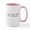 White/Pink Inside, variant on CafePress - Has First Dibs On Leftovers Large Mug - 15 oz Ceramic Large White Novelty Mug