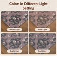 thumbnail image 7 of Design&I 4'x6' Washable Area Rug Vines Botanical Mood Watercolor Pink Border Snake Vintage Gothic Playful for Reading Nook, Bedroom, Pet Friendly & Non-Slip Built-In Grip, 7 of 7