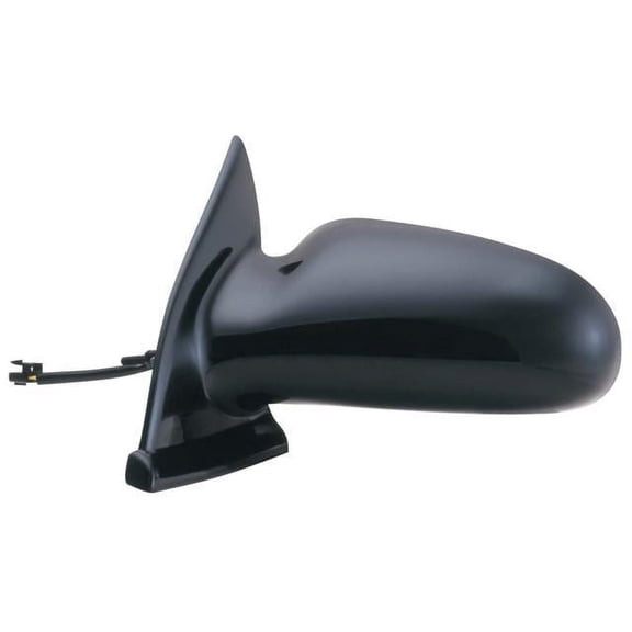 62590G - Fit System Driver Side Mirror for 96-02 Saturn S Series Sedan & Wagon, black, non-foldaway, Power Fits select: 1996-2002 SATURN SL1, 1996-2002 SATURN SL2