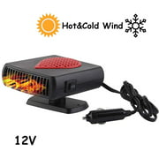 MACHSWON 2 in 1 Portable Car Heater, Car Defroster,Hot & Cold Car Cooling Fan Windshield Defogger Defroster with Plug