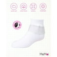 thumbnail image 6 of MeMoi  Far Out Cotton Blend Lace Ruffle Socks - Girls - Female, 00, White, 6 of 7