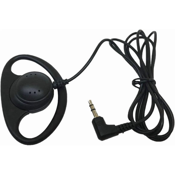 ANCLLO 35mm Plug Wired Single Side Earphone Stereo-to-mono Earbuds One Ear Earhook Simultaneous Interpretation Headphone