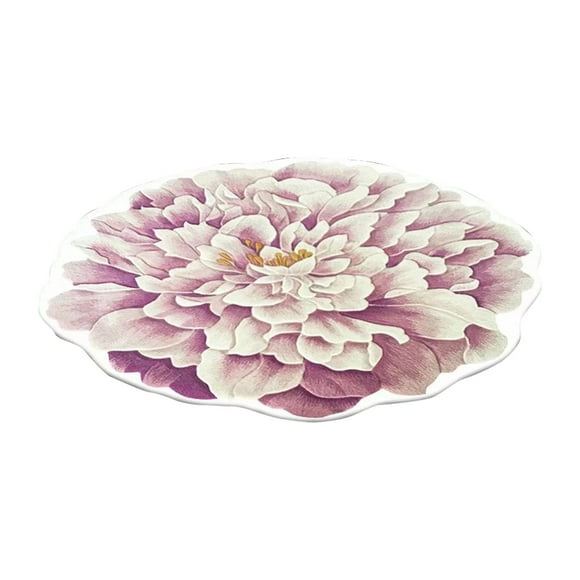 Prime Day Deals Funny Cute Rugs Area Rugs Washable Living Room Rug 3D Shaped Flower Floor Mat Sofa Bedroom Living Room Carpet High Pile Soft Carpet for Bedroom and Teens living Room, Home Decor, 24x24