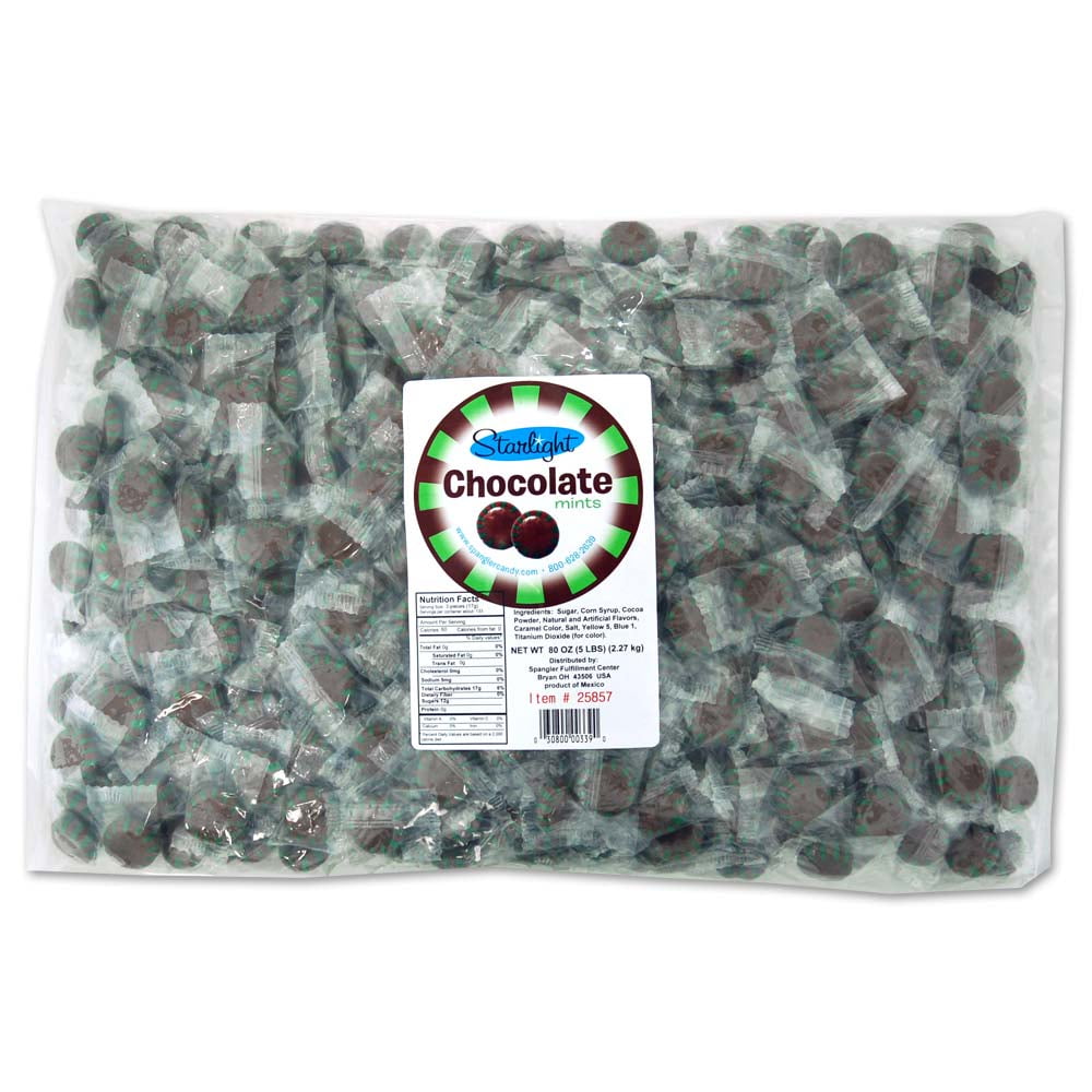 Starlight Mints Chocolate Flavor 5 lb Bag