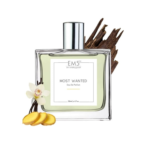 EM5 Most Wanted Eau De Parfum For Men 50ml, 1.7 Fl.oz. | Strong & Long Lasting Fragrance - Perfect Gift For Husband, Boyfriend | Perfume For Boys - With Vanilla, Woody, Warm & Spicy Notes