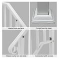 Handrails for Outdoor Steps, Wrought Iron Handrail Fits 1 Step