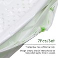thumbnail image 2 of Amdohai Cat Litter Filter Bag Drawstring Litter Sifting Liners Kitty Waste Litter Box Liners, 2 of 8