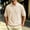 Beige, variant on COSFO Short Sleeve Mens Polo Shirt Golf Casual Performance Shirt Textured Solid Pullover Classic Fit Collared Tee Shirts Mens