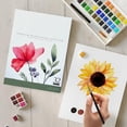 thumbnail image 5 of Watercolor Paper Pad for Painting – Heavyweight Art Paper Sheets for Watercolor, Gouache & Mixed Media 9" x 12" Pack of 2 (64 Sheert total), 5 of 5