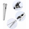 thumbnail image 4 of 15 Pieces Sealing Clips, Stainless Steel Clips, Sealing Clips, Stainless Steel, for Food Bags, Kitchen Ingredients, Tea, Coffee Bags, 4 of 5