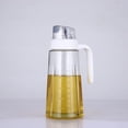 thumbnail image 7 of Glass Oil Dispenser 630ml - Leak Proof Olive Oil Container, Automatic Flip Kitchen Gadget with Non-Slip Handle, 7 of 7