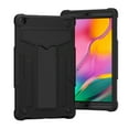 thumbnail image 3 of Dteck Shockproof Case For Samsung Galaxy Tab A 10.1 inch 2019 Model SM-T510 T515, Heavy Duty Rugged Hybrid Case High Impact Full Body Kickstand Protective Cover (no built-in screen protector), Black, 3 of 5