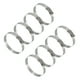 thumbnail image 1 of Uxcell 8 Pcs Abrazaderas de Manguera, 2.3-3.2 Pulgadas Abrazadera de Manguera Ajustable de Acero Inoxidable 304 para Fontanería Automotriz, Abrazaderas de Tubería de Línea de Combustible, Plateado, 1 of 7