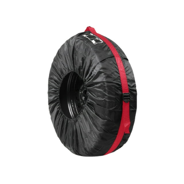 ZheElen Prevent Contamination Spare Tire Cover For Cars Sun Proof And Delamination Red L