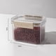 thumbnail image 1 of Ganfancp Tanque de Almacenamiento Sellado para Cereales Gran Caja de Almacenamiento de Alimentos de Cocina Fruta Seca Té Tanque Sellado Liquidación Ventas Hoy Ofertas Prime 1X Organizador, 1 of 1