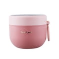 thumbnail image 2 of Tasse à Soupe Isolée avec Cuillère - Récipient Alimentaire Scellé en Acier Inoxydable pour Bureau, École et Voyage, 2 of 2