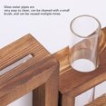 thumbnail image 4 of Plant Propagation Station, Home Decor Table Ornament Wood Stand Test Tube  For African Violets, 4 of 8