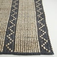 thumbnail image 4 of SAFAVIEH Natural Fiber Nanette Striped Area Rug, Natural/Gray, 3' x 5', 4 of 8