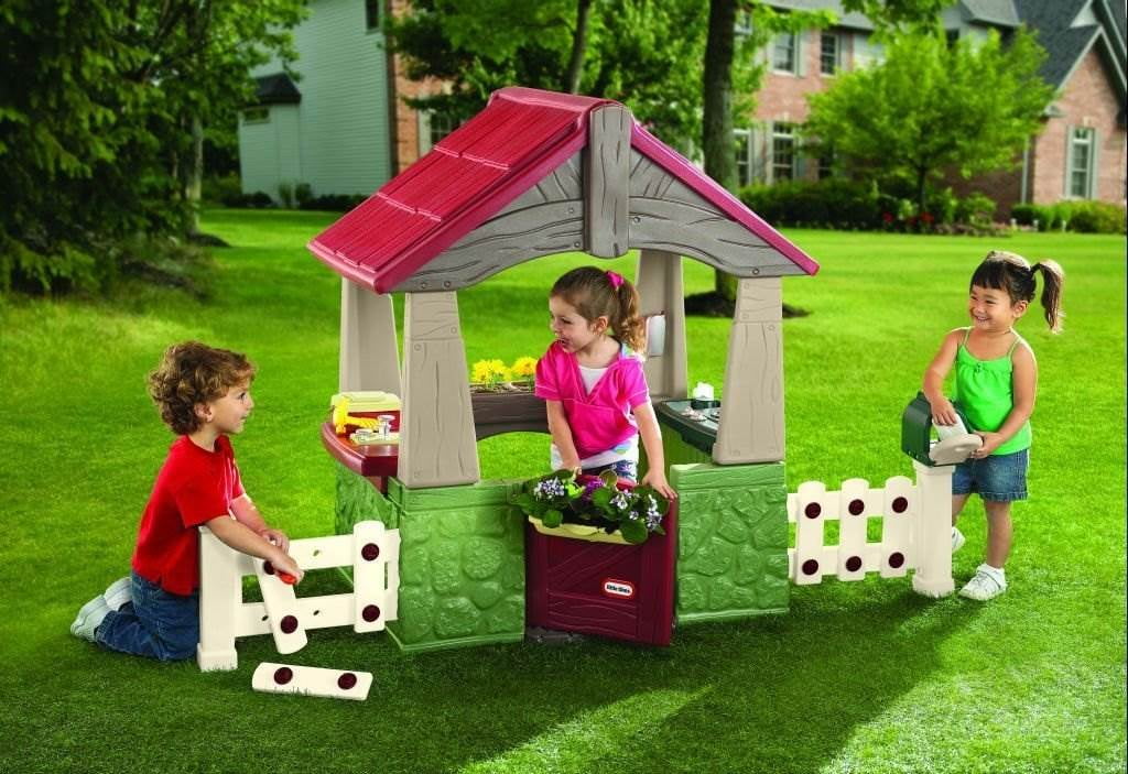 little tikes house and garden playhouse