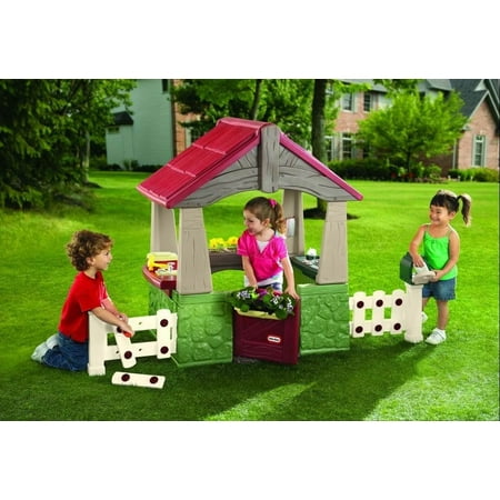 Little Tikes Home Garden Kids Indoor Outdoor Pretend Playhouse