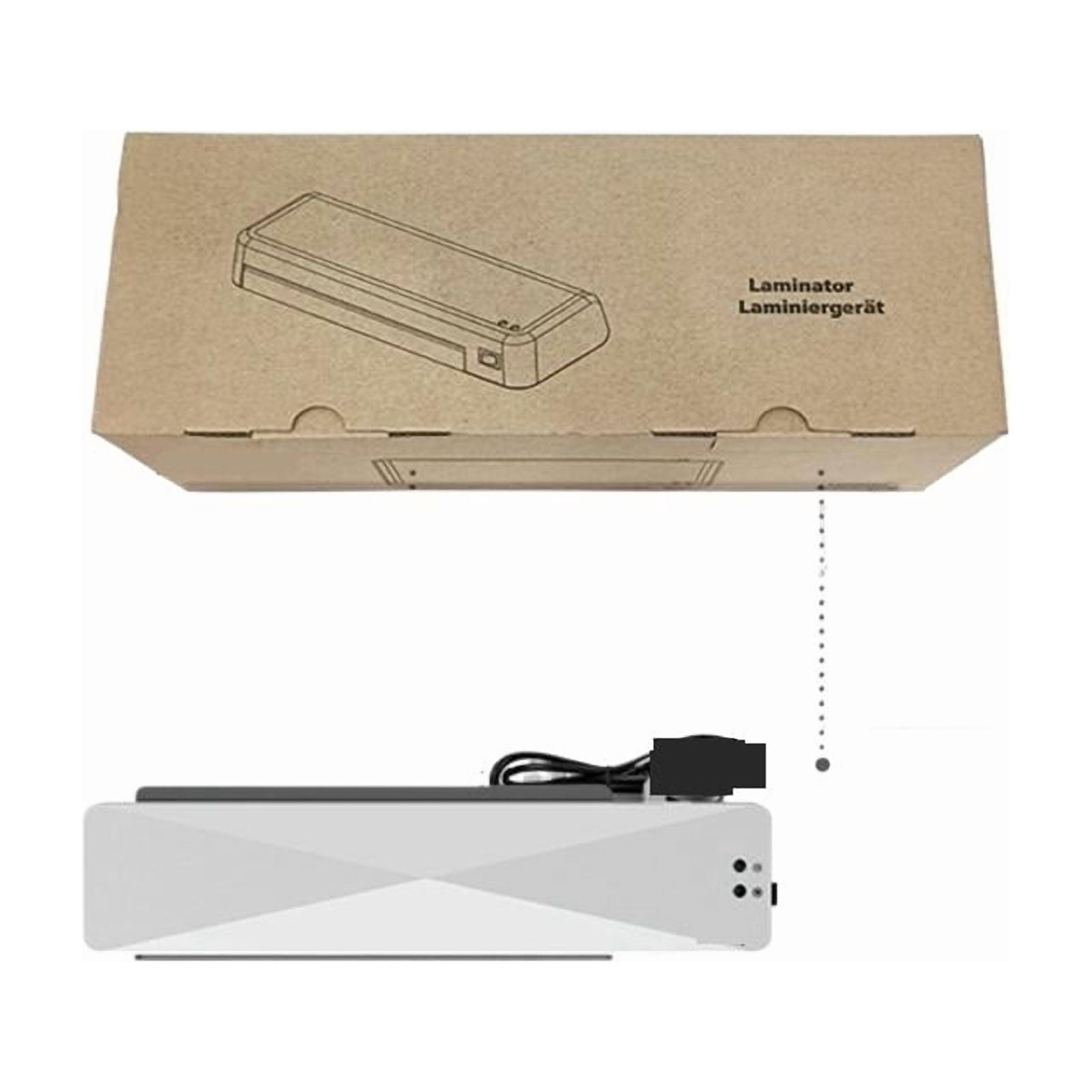 A4 Laminator Machine Thermal- & Cold Laminator with- Quick 2-min- Preheating for School Home Offices EU/US/China/UK