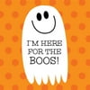 Halloween Here for the Boos Beverage Napkins, 20-Count