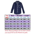 thumbnail image 3 of Men's Long Sleeve Plaid Shirts Casual Flannel Shirt Button Down Slim Fit Shirts For Men Outfit Workshirt Black/Red/Blue L-4XL, 3 of 7