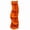 Orange, variant on MIKIBAMA 5-Tier S-Shaped Corner Shelf, Modern Freestanding Curved Display Rack, Space-Saving Corner Bookshelf Plant Stand for Living Room, Bedroom, Bathroom, Home Office