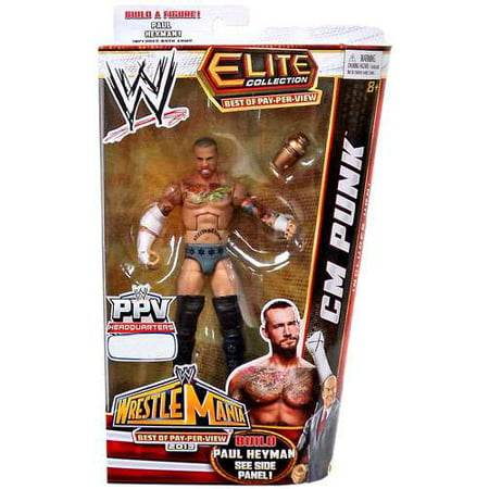 WWE Wrestling Elite Best of Pay Per View CM Punk Exclusive Action (Best Wwe Pay Per Views)