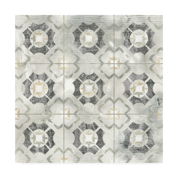 Trademark Fine Art 'Marble Tile Design III' Canvas Art by June Erica Vess