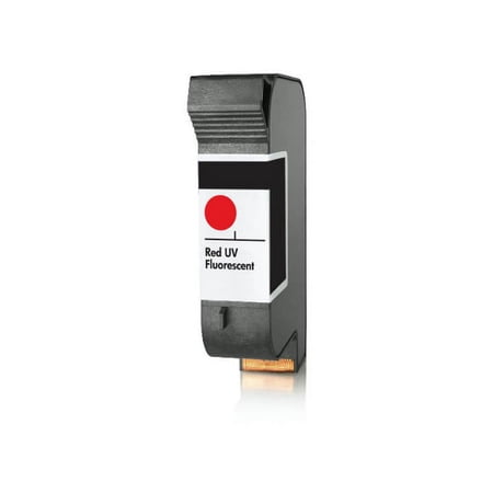 PrinterDash Replacement for Innovera IVR105 Fluorescent Red Postage Meter Inkjet - Replacement to NeoPost 810032H / C6120A price history on PriceWatchPro