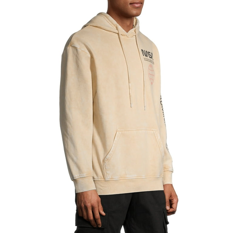 Nasa Men s Pullover Fleece Graphic Hoodie
